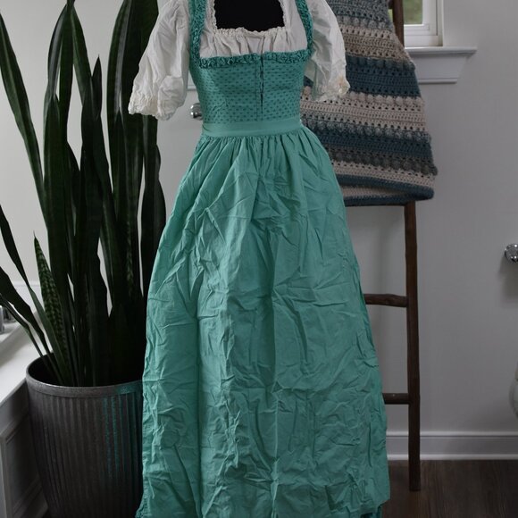 Vintage Milk Maid Cottage Core Prairie Bustier Dress Size XS/S - Picture 2 of 11